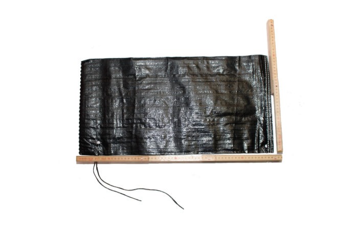 Sandsäcke PP leer 30x60 cm PP-Sandsäcke schwarz ungefüllt