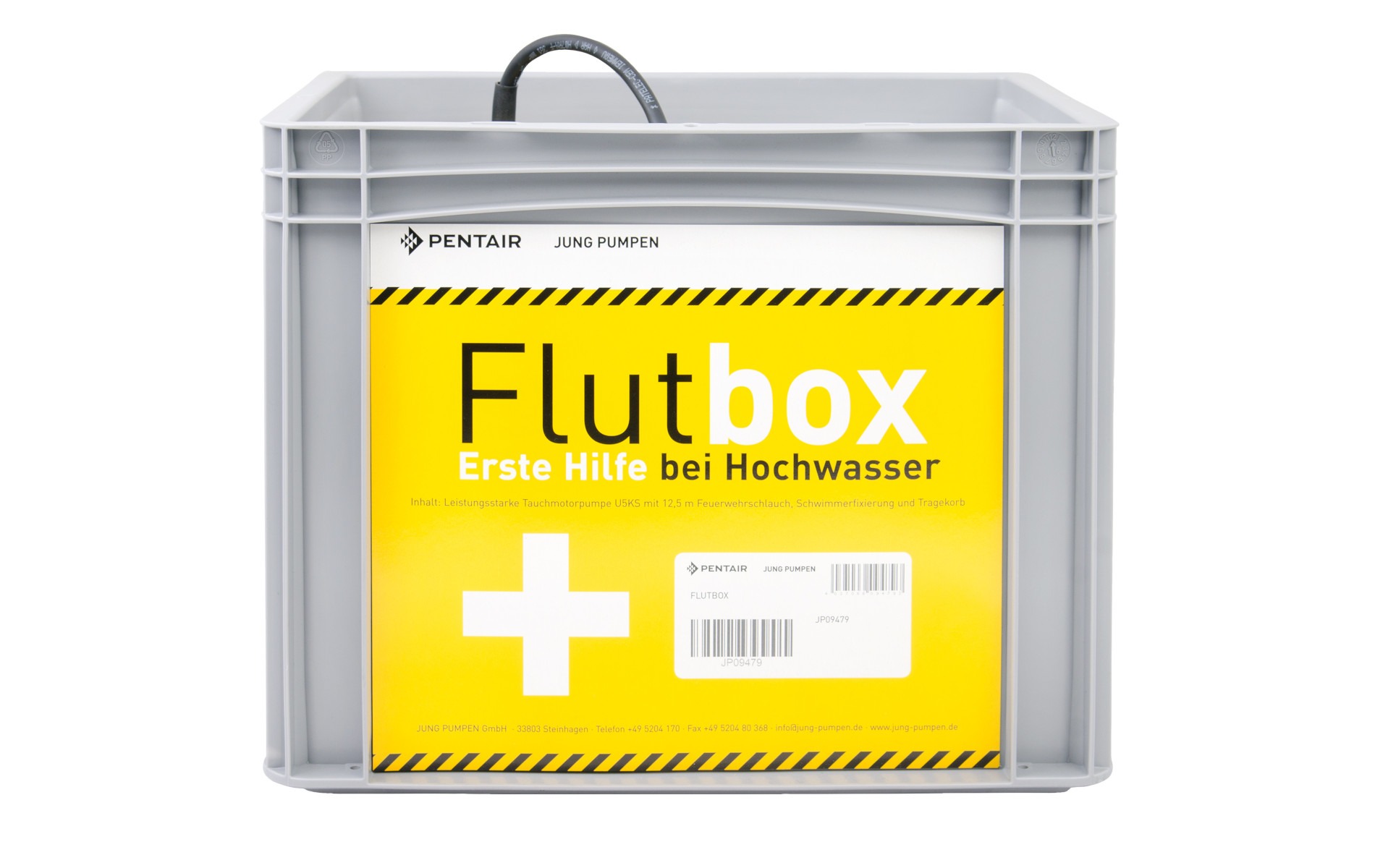 Flutbox: Erste Hilfe bei Hochwasser - Seidel Hochwasserschutz