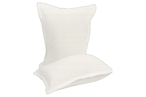 zwei weiße PAC Säcke, gefüllt