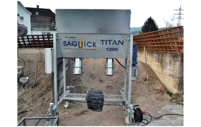 Sandsackfüllmaschine SAQUICK TITAN 1200