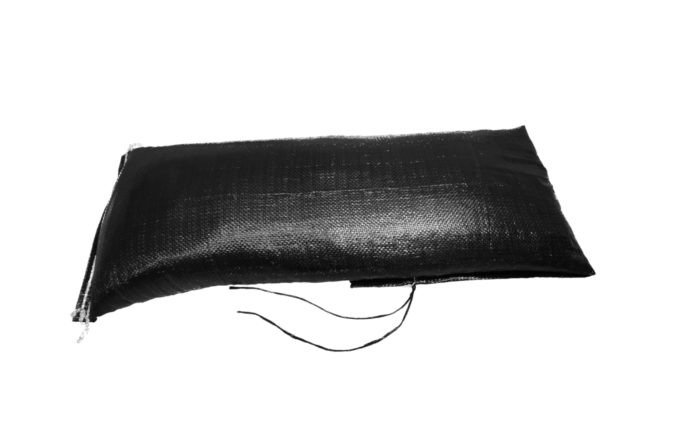 PP Sandsack 27x100 cm schwarz gefüllt
